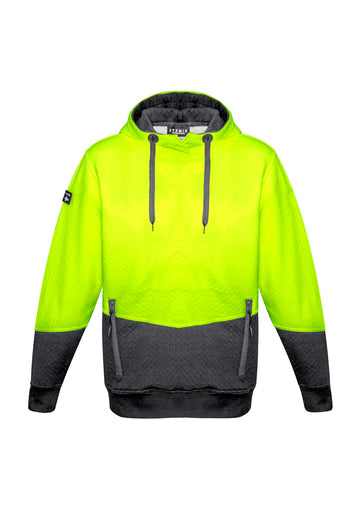 ZT477 - Unisex Hi Vis Textured Jacquard Hoodie